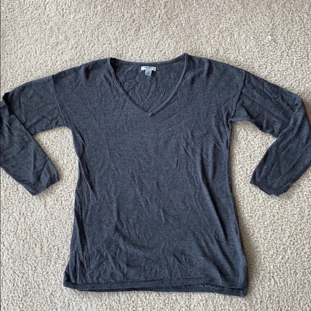 Old navy grey knit sweater